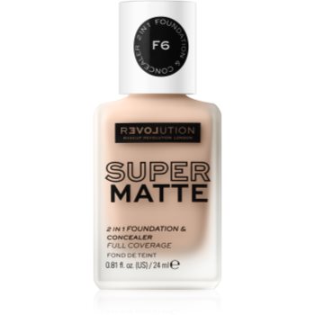 Revolution Relove Super Matte Foundation machiaj matifiant de lungă durată - imagine 2